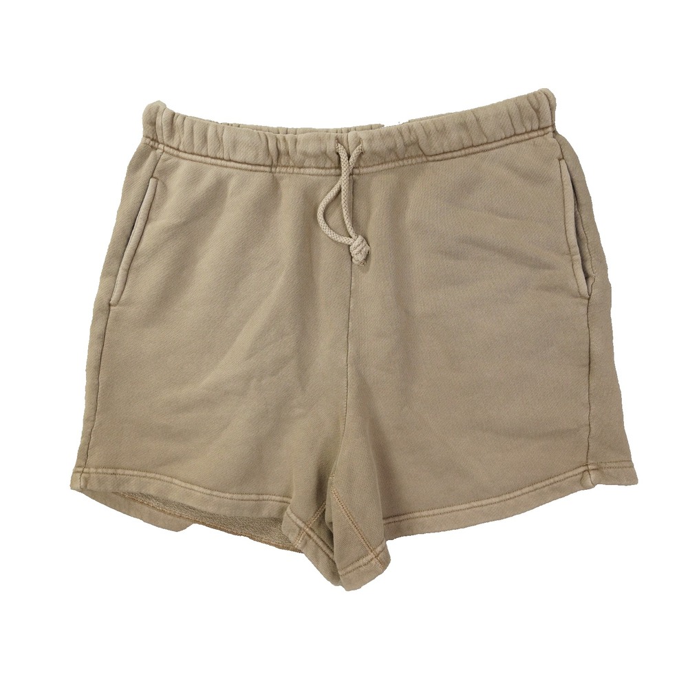 Elwood Core Sweat Shorts Men's Large Organic Cotton Tan Beige CS00002 Gym Train